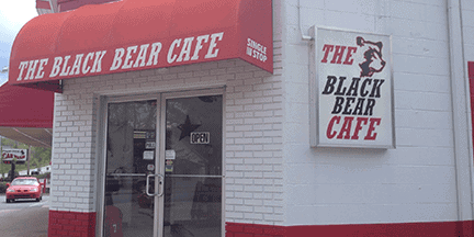 black bear cafe image