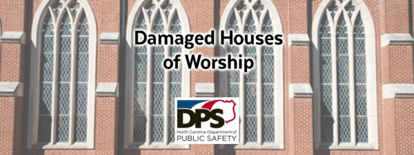 damaged houses of workship