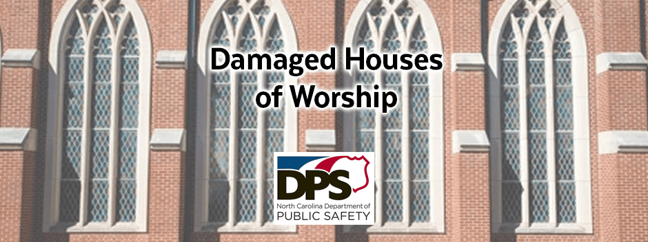 damaged houses of workship