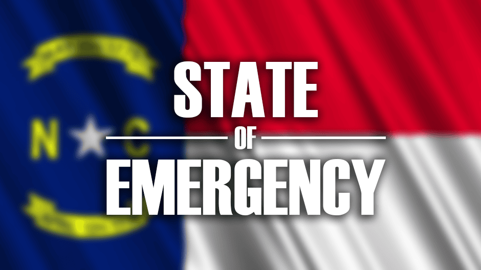 nc state of emergency