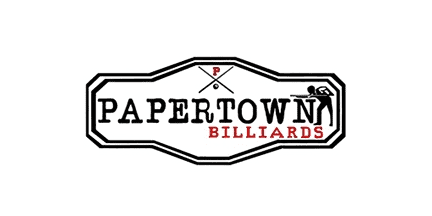 papertown billiards logo