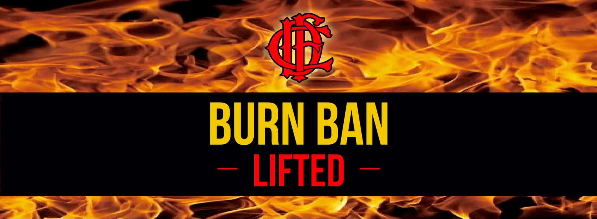 web burn ban lifted